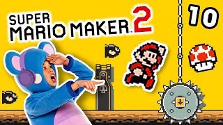 Super Mario Maker 2 EP 10 Eep's Airship Assault Level Build | Mother Goose Club Let's Play