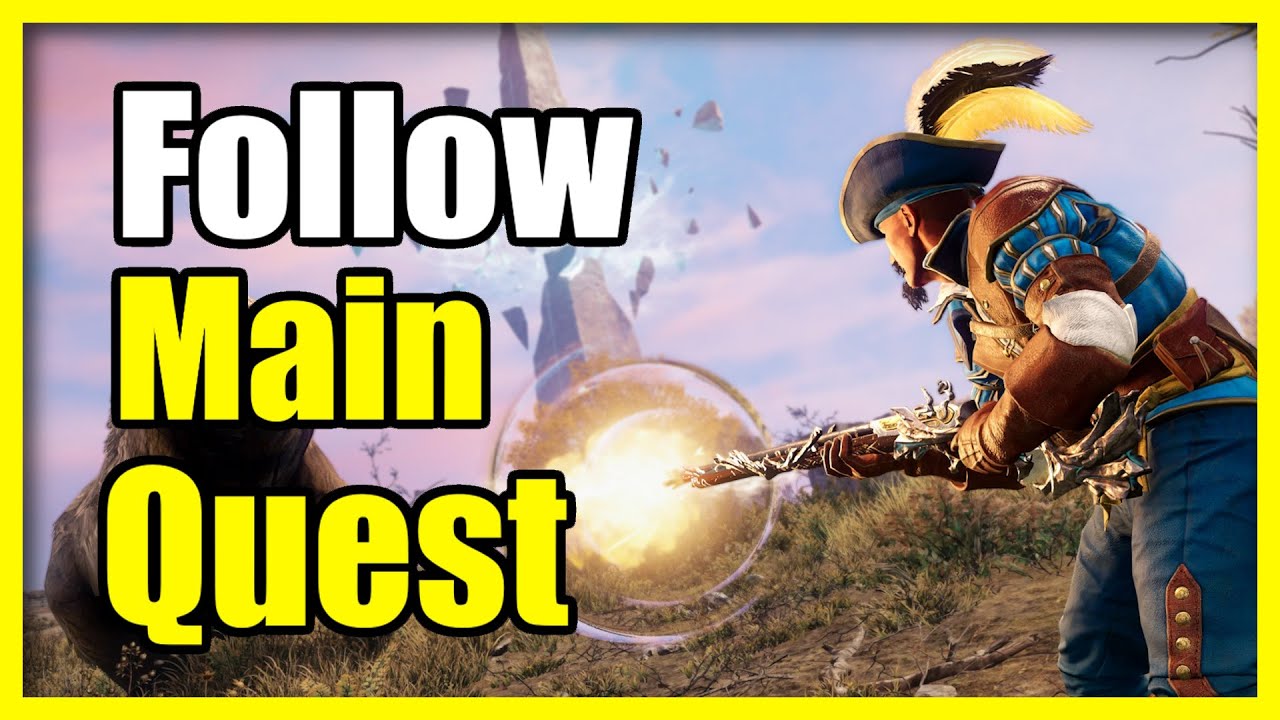 How to Follow the Main Quest line in Journal in New World Aeternum on PS5 or Xbox