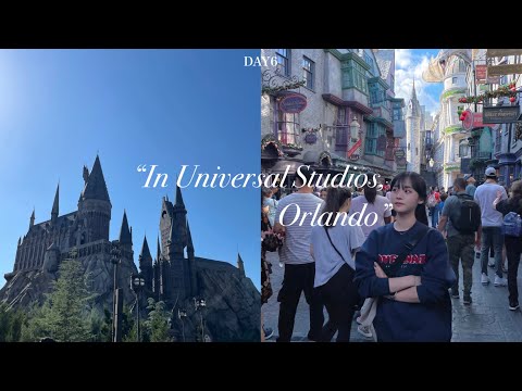 🇺🇸미국여행Vlog | 드디어 올랜도 유니버셜 스튜디오!🎢 | 롤러코스터 점령 | 호그와트성 불꽃놀이 | 매직 아일랜드 | 또 먹고싶은 타코벨