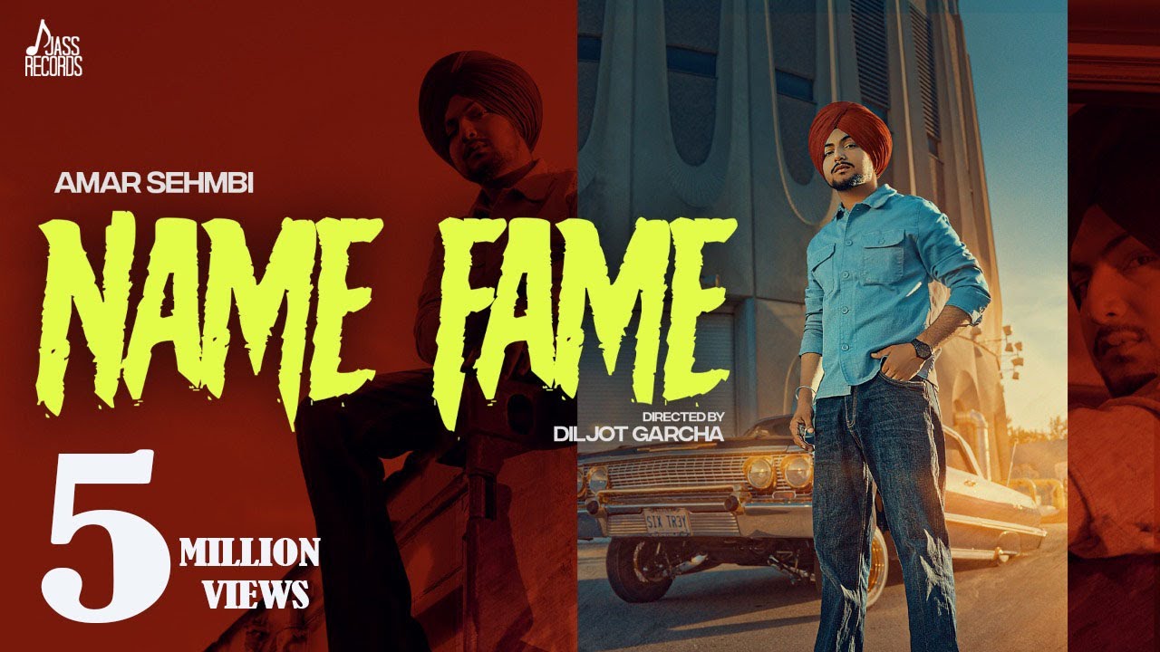 Name Fame (Full Video) Amar Sehmbi | Gill Raunta | Bravo | New Punjabi Songs 2022 | Jass Records