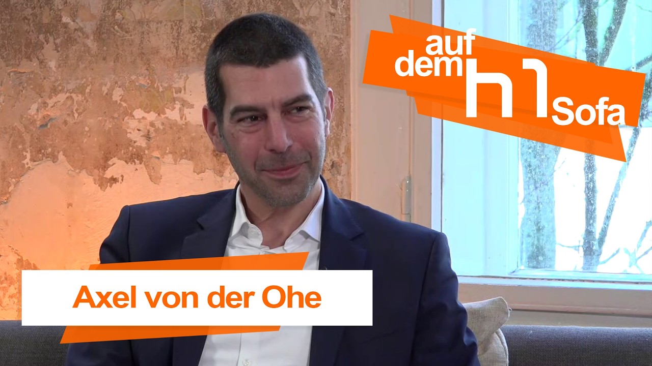 Auf dem h1-Sofa - Zu Gast: Erster Stadtrat und SPD OB-Kandidat Axel von der Ohe