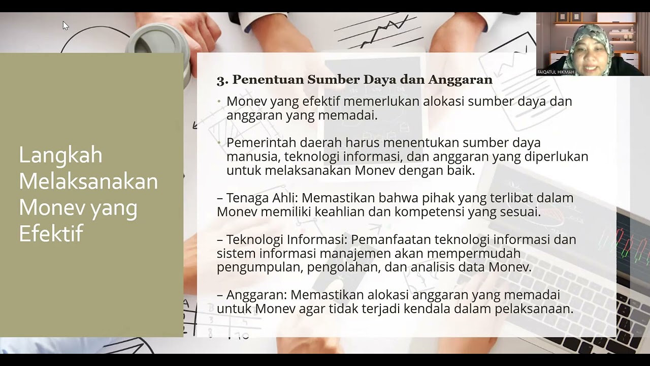 Langkah Penyusunan Monitorng dan Evaluasi