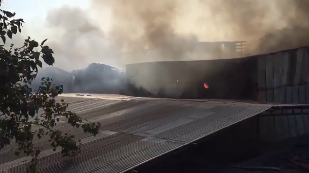 fire  at  rose garden near entertainment paradise jaipur