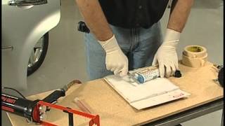 Lord Fusor Roof Ditch Self-Leveling Seam Sealer Application
