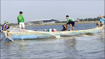 Lưới chụp 3 màng trên sông Tân Châu - Sông Nước Cửu Long - Nguyễn Hùng