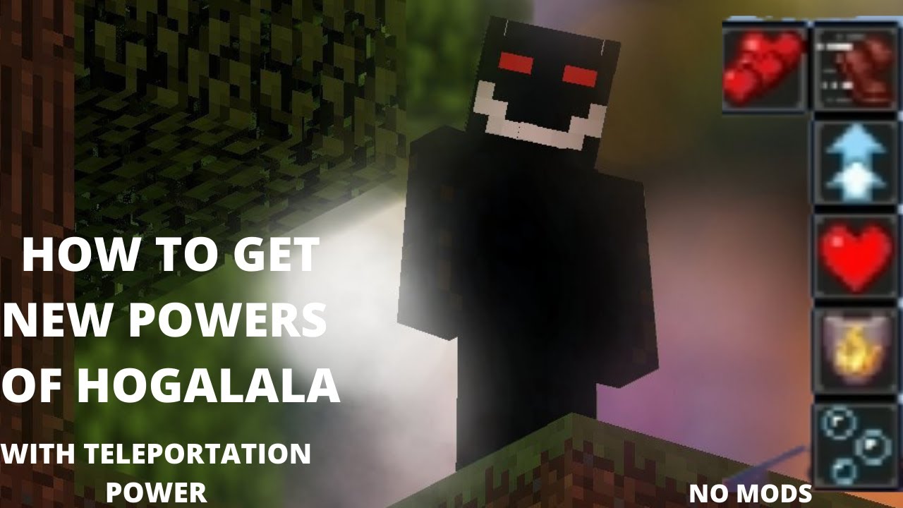 HOW TO GET NEW POWERS OF HOGALALA IN MINECRAFT POCKET EDITION||Brother ...