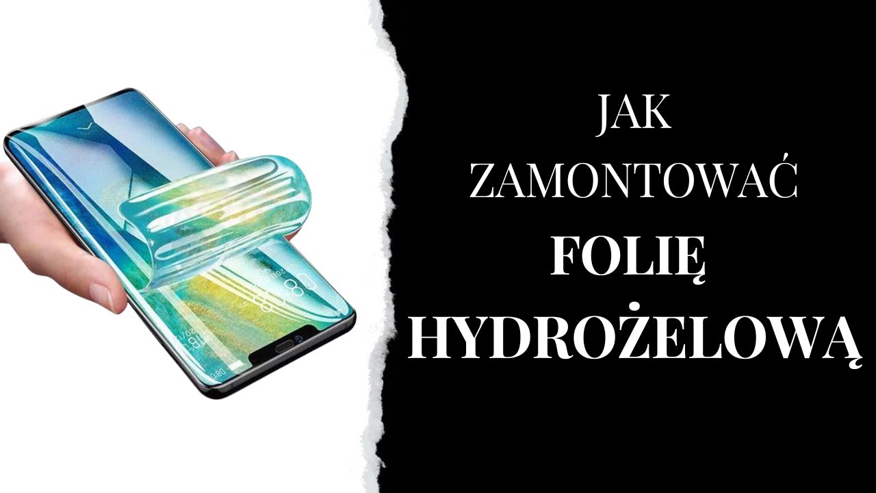 Montaż folii na EKRAN telefonu!