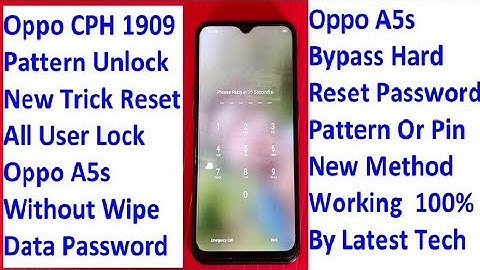 Oppo A5s Hard Reset Bypass Wipe Data Password, Oppo A5s Hard Reset New Method 100% Working