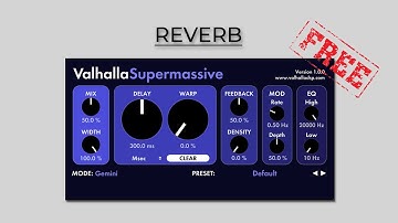 Free Reverb and Delay Plugin (Valhalla Supermassive) | Free Plugin Friday ep.3