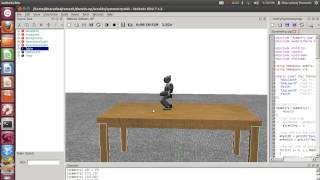 Darwin-OP Walking - Webots