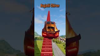 6 Cars VS 100 Containers - BeamNG.Drive #beamngdrive #shorts