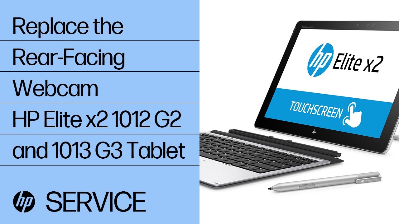 how to change wifi password How to Replace the Rear-Facing Webcam | HP Elite x2 1012 G2 and 1013 G3 Tablet