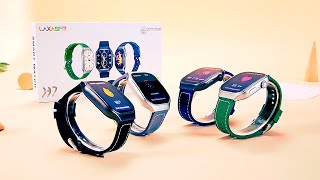 LAXASFIT 2.01 Inch Curved Screen Men's Smart Watch