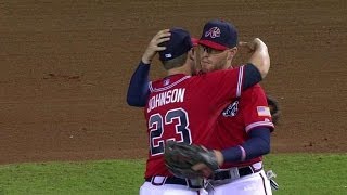 CIN@ATL: Kimbrel strikes out Bruce for save