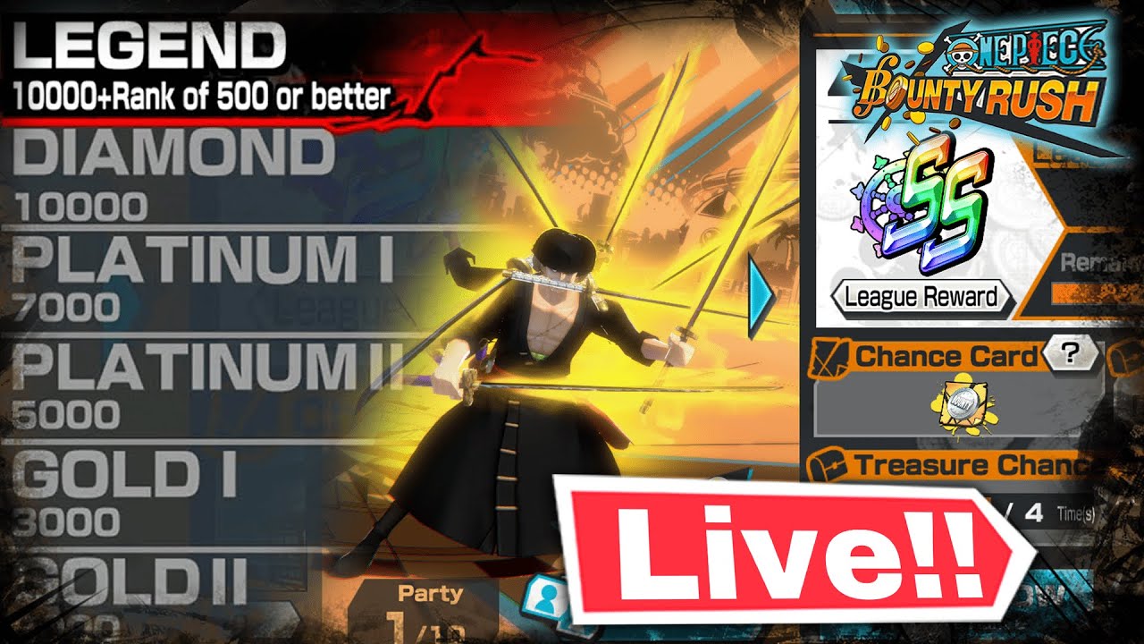 ROAD TO LEGEND DAY 1 | One Piece Bounty Rush
