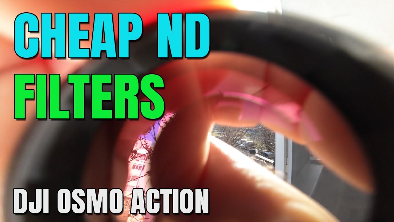 video TELESIN CPL ND8/ND16/ND32 Filter Set for DJI Osmo Action 3, 4, 5