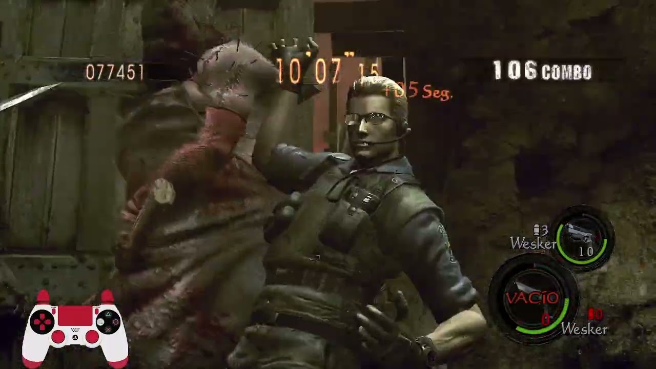 Resident Evil 5: The Mercenaries duo Prison 1080k 