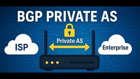 BGP Advanced: Configuring BGP Private AS | Best Practices & Real World Lab