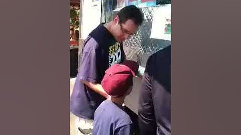 Dad Confronts Man For Inappropriately Touching His Kid-Fight Breaks Out