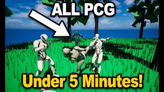 Unreal Engine PCG Tutorial: Spawn Enemies, Grass & Trees Procedurally (Beginner Friendly)