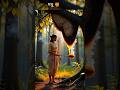 Village girl collecting honey from a beehive in the forest 🍯🌳 #shorts