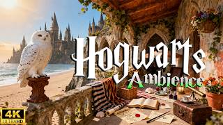 Quiet Beach Moments at Hogwarts 🦉🏖️ Soft Wizarding Music in the Background screenshot 5