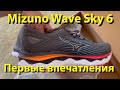 Mizuno Wave Sky 6: первые впечатления