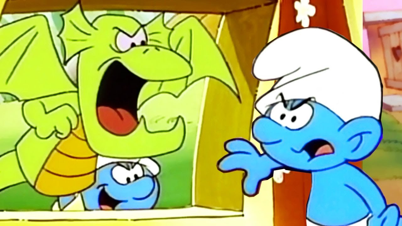 LA MARIONNETTE SCHTROUMPFÉE • Dessins animés pour enfants • Les Schtroumpfs