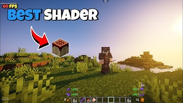 Top 3 Best Shader of Pojavlauncherv || minecraft 60fps with shader low end device