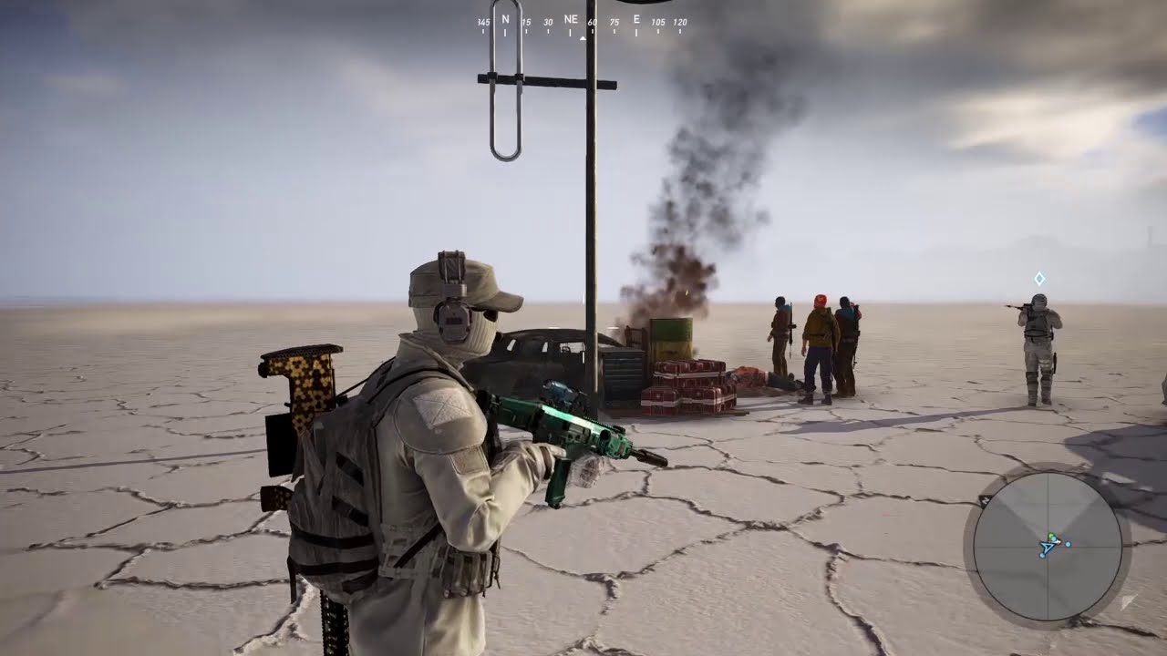 Ghost Recon Wild Lands ShortActionClip2 720p @60fps gameplay | ZeroHunt009