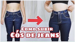 COMO AUMENTAR O CÓS DE UMA CALÇA JEANS DE MANEIRA FÁCIL E DESCOMPLICADA