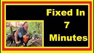 7 Minute Stihl Fix! Stihl MS170 Won't Start Repair