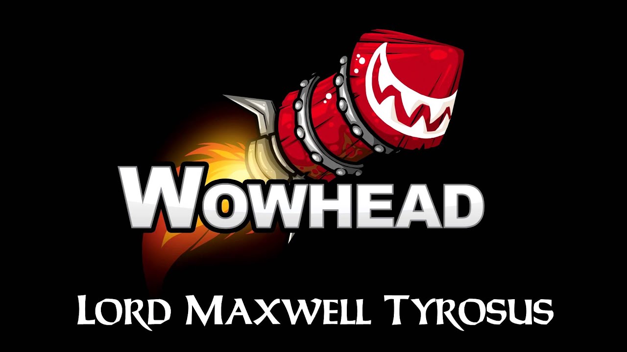 Lord Maxwell Tyrosus - Voice Over - Legion (Spoilers)