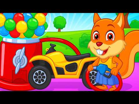 Bridie Squirrel in English - I THINK I FORGOT SOMETHING - Cartoon for Kids 4K
