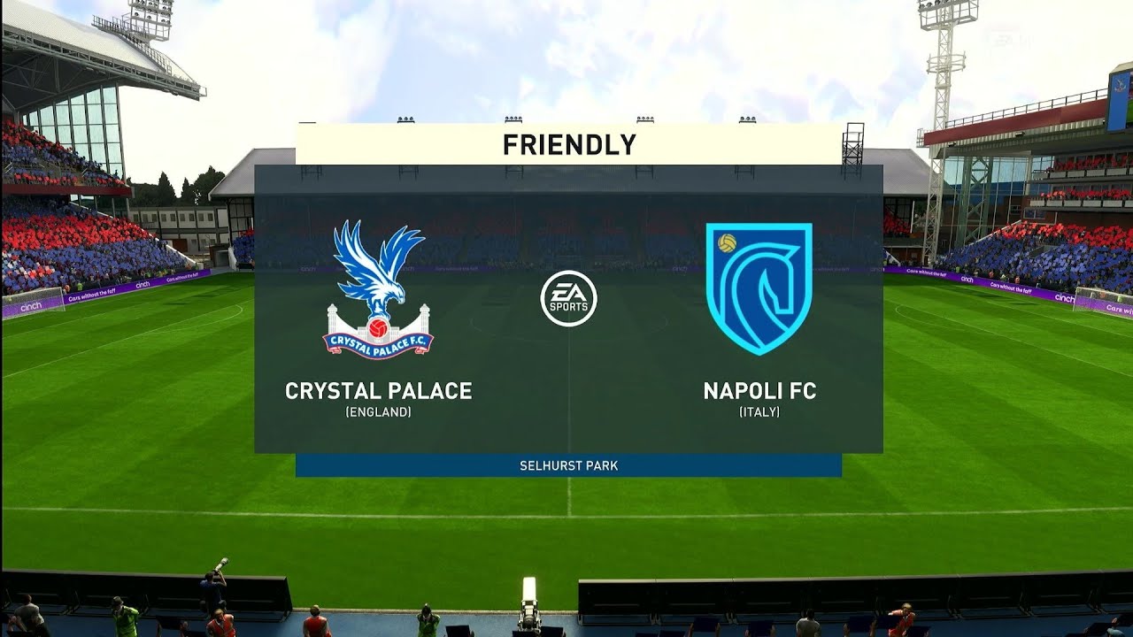 FIFA 23 Crystal Palace vs Napoli Friendly Full Match YouTube