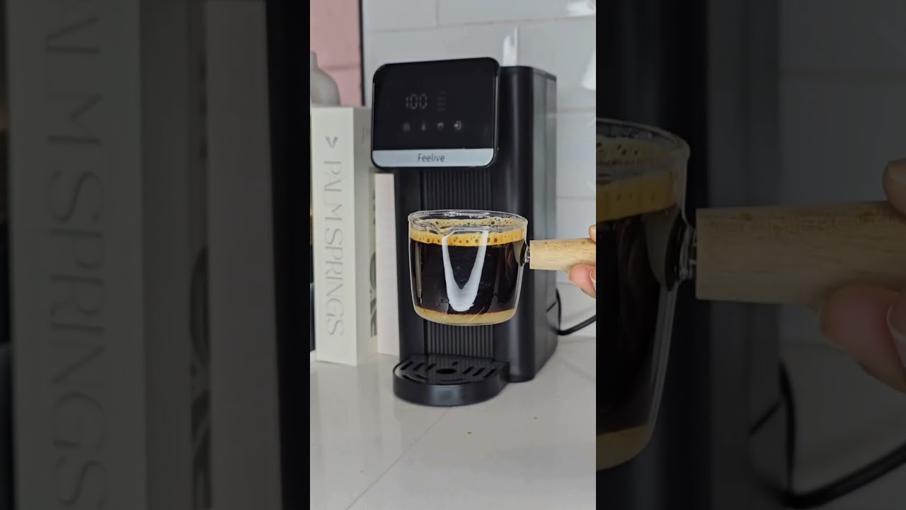 Start hot, end cold. #FeeliveHotWaterDispenser