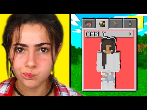 LA MIA RAGAZZA CREA IL SUO PERSONAGGIO DI MINECRAFT - ITA