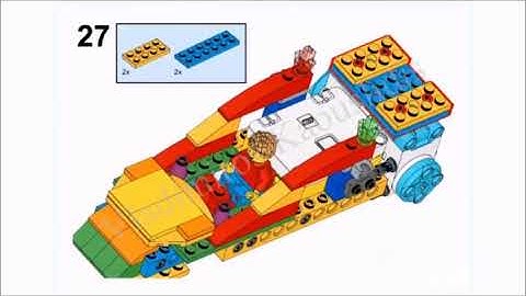 Lego Spike Essential Formula 1 Building Instructions