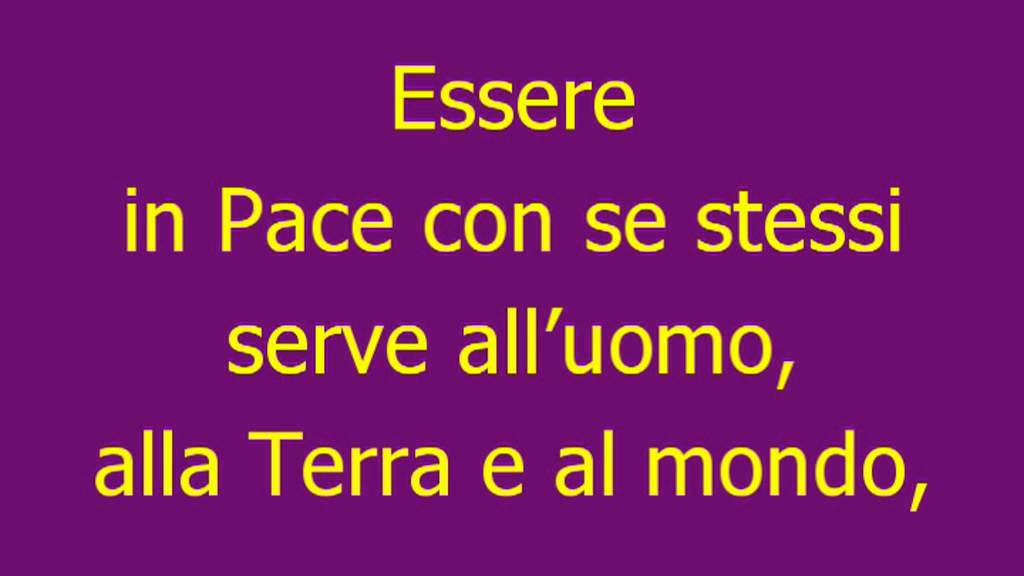 In Pace Con Se Stessi Youtube