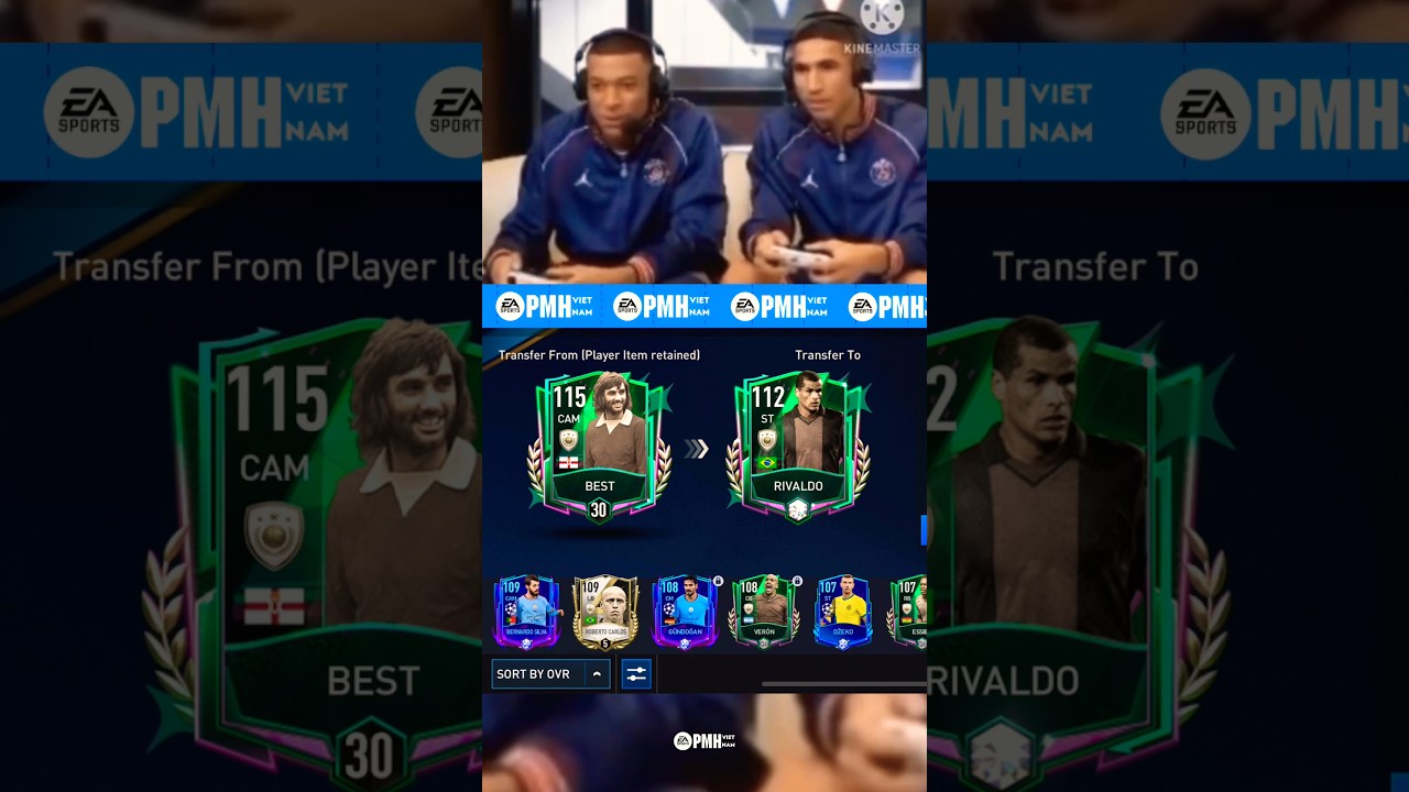 George Best 🔄 Rivaldo 🇬🇬🇧🇷 (Edited)💫 