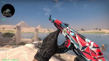 AK-47 Point Disarray(Minimal Wear) Skin Showcase(CS:GO)