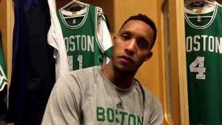 1 on 1 interview with Evan turner by Chris Henderson talking about Li-NING/video games/celtics pride