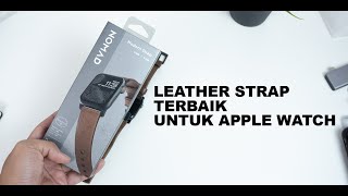 Re-Unboxing Nomad Modern Strap Apple Watch, Indonesia!! #unboxing #nomad #leather #strap