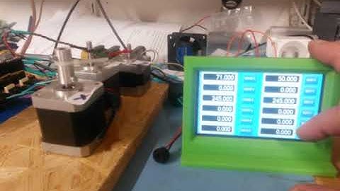 Homemade DRO 6 Axis Part 2