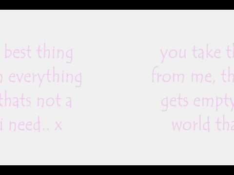 daniel merriweather red lyrics