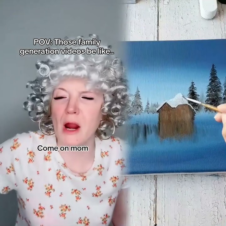 POV: Those family generation videos be like.#funny