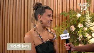 Millie Bobby Brown Glamour Women Of The Year #milliebobbybrown #strangerthings