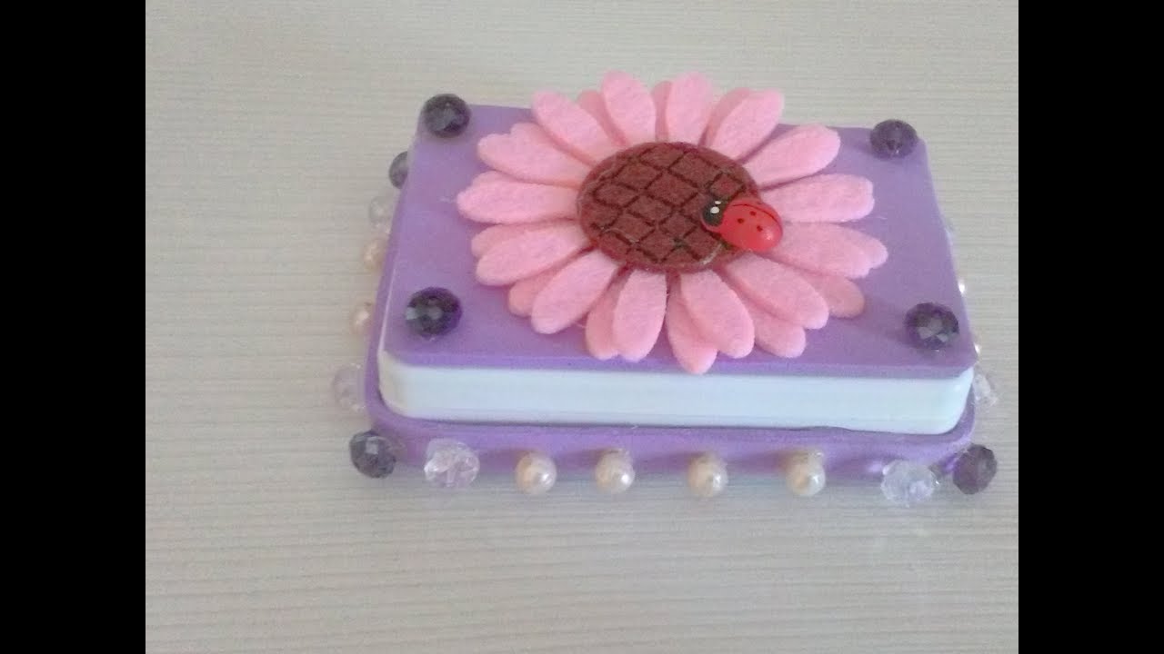DIY Recicla esta hermosa caja porta pendientes creativas sinonimo