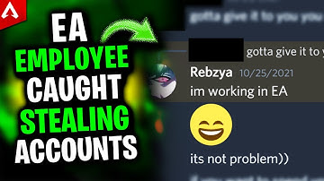 EA Employee Caught Stealing Apex Legends Accounts