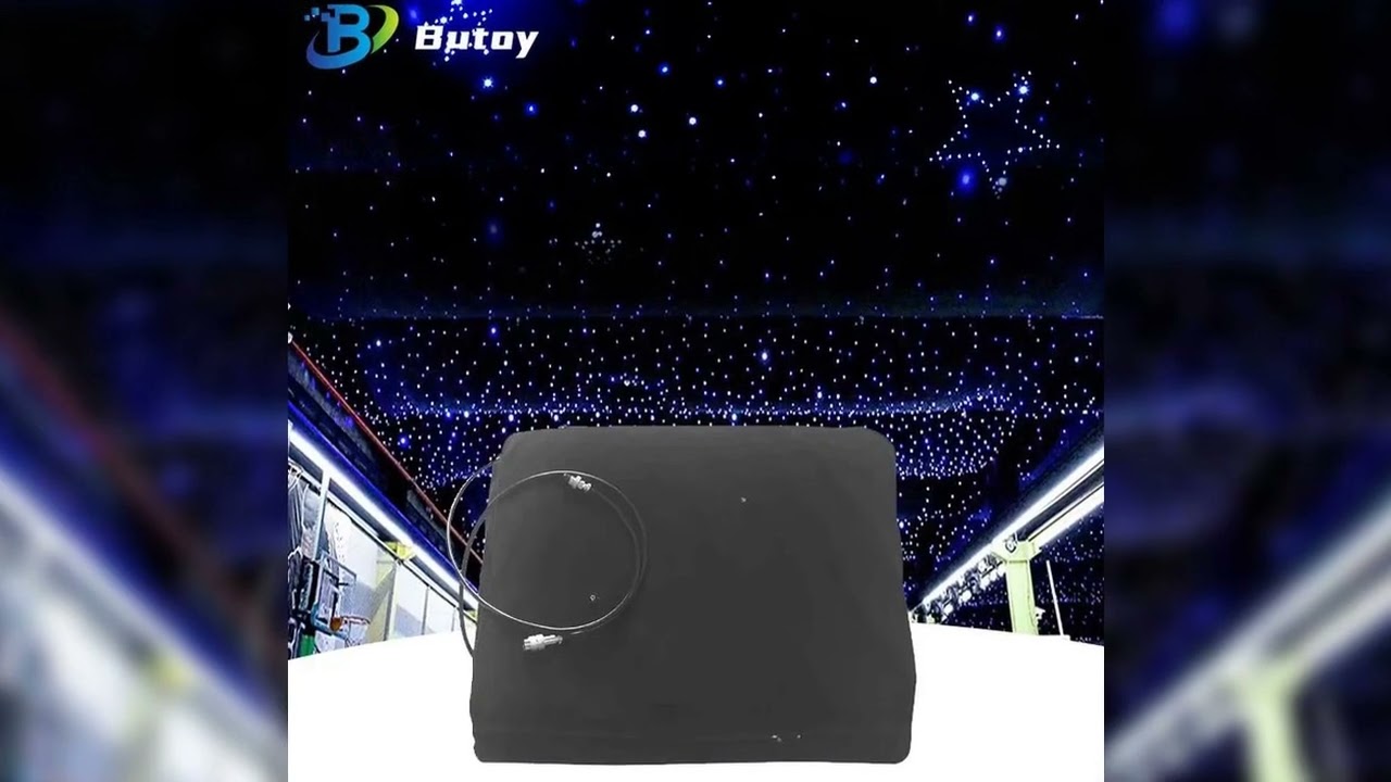 A must-have product! Custom Hot Party Backdrop LED Star Cloth Starry Sky Curtain DMX512 Control Bl